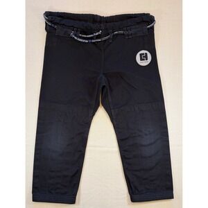 Caio Terra Association BJJ Gi Pants Kids M3 Black Martial Arts Training Trousers